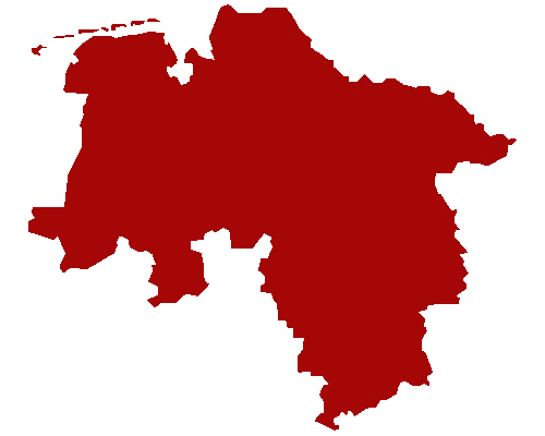 Karte: Niedersachsen