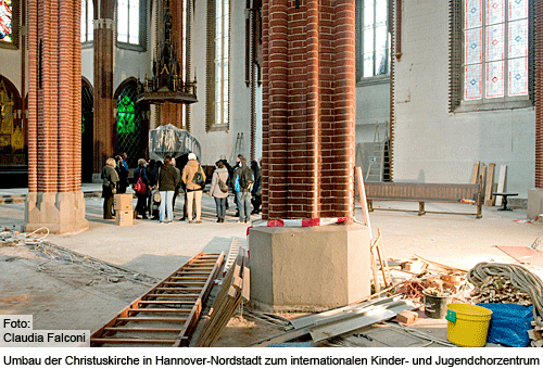 Foto (Claudia Falconi): Christuskirche in Hannover-Nordstadt